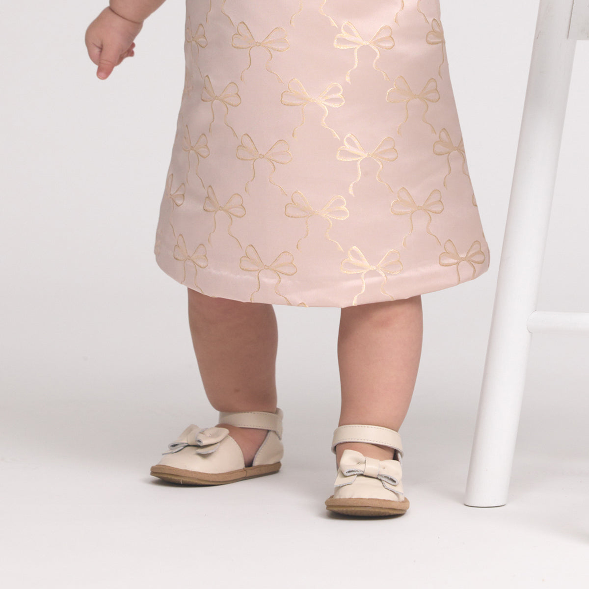 Pretty Brave Baby Sandal Bella Stone