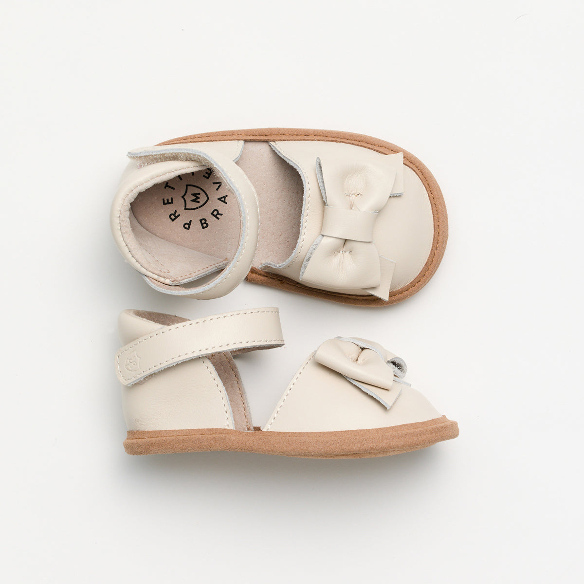Pretty Brave Baby Sandal Bella Stone