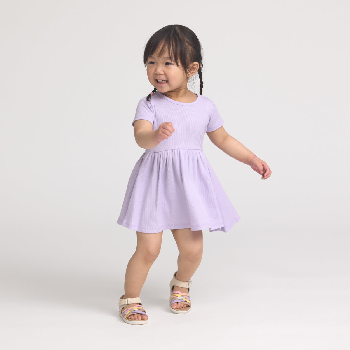 Pretty Brave Toddler Sandal Eden Rainbow