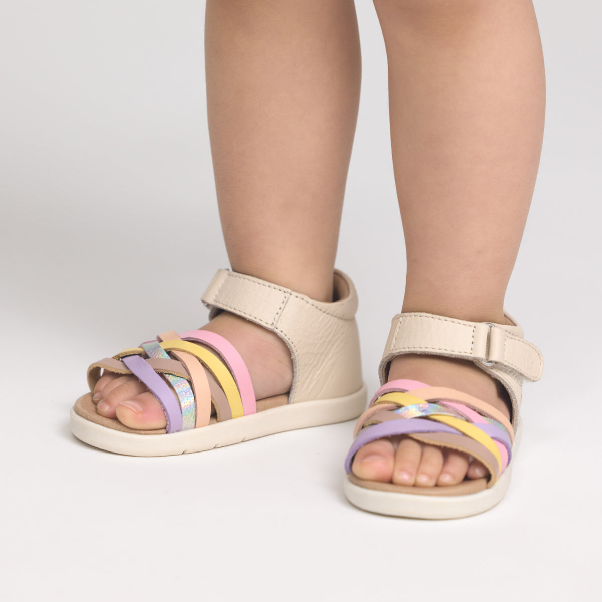 Pretty Brave Toddler Sandal Eden Rainbow