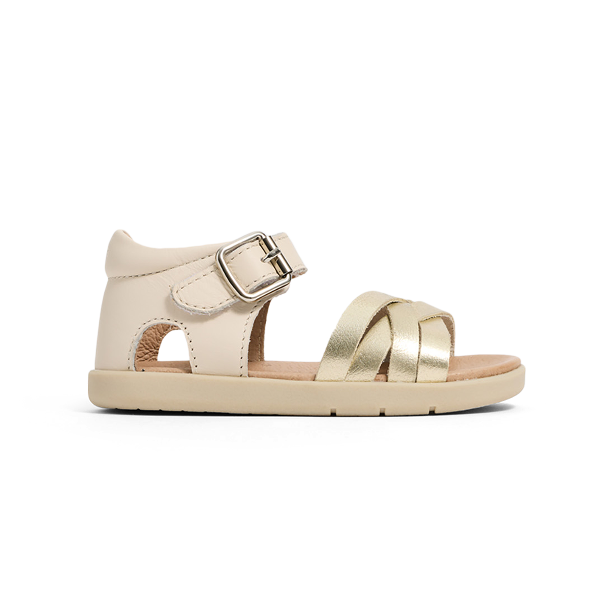 Pretty Brave Toddler Sandal Lily Stone Shine