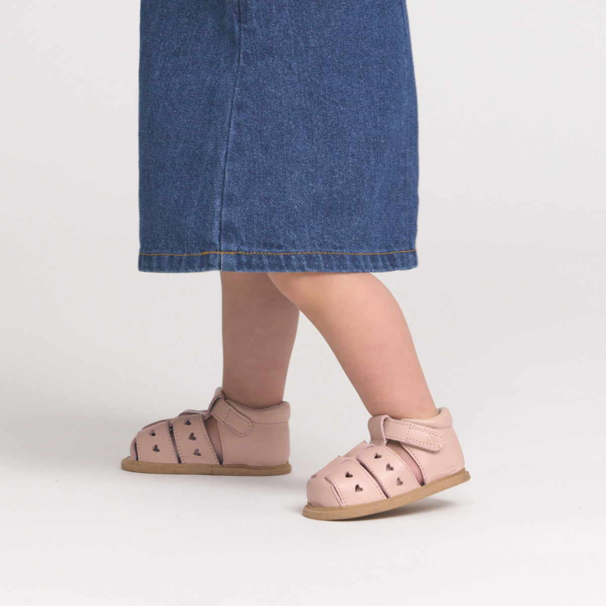 Pretty Brave Baby Sandal Maya Blush