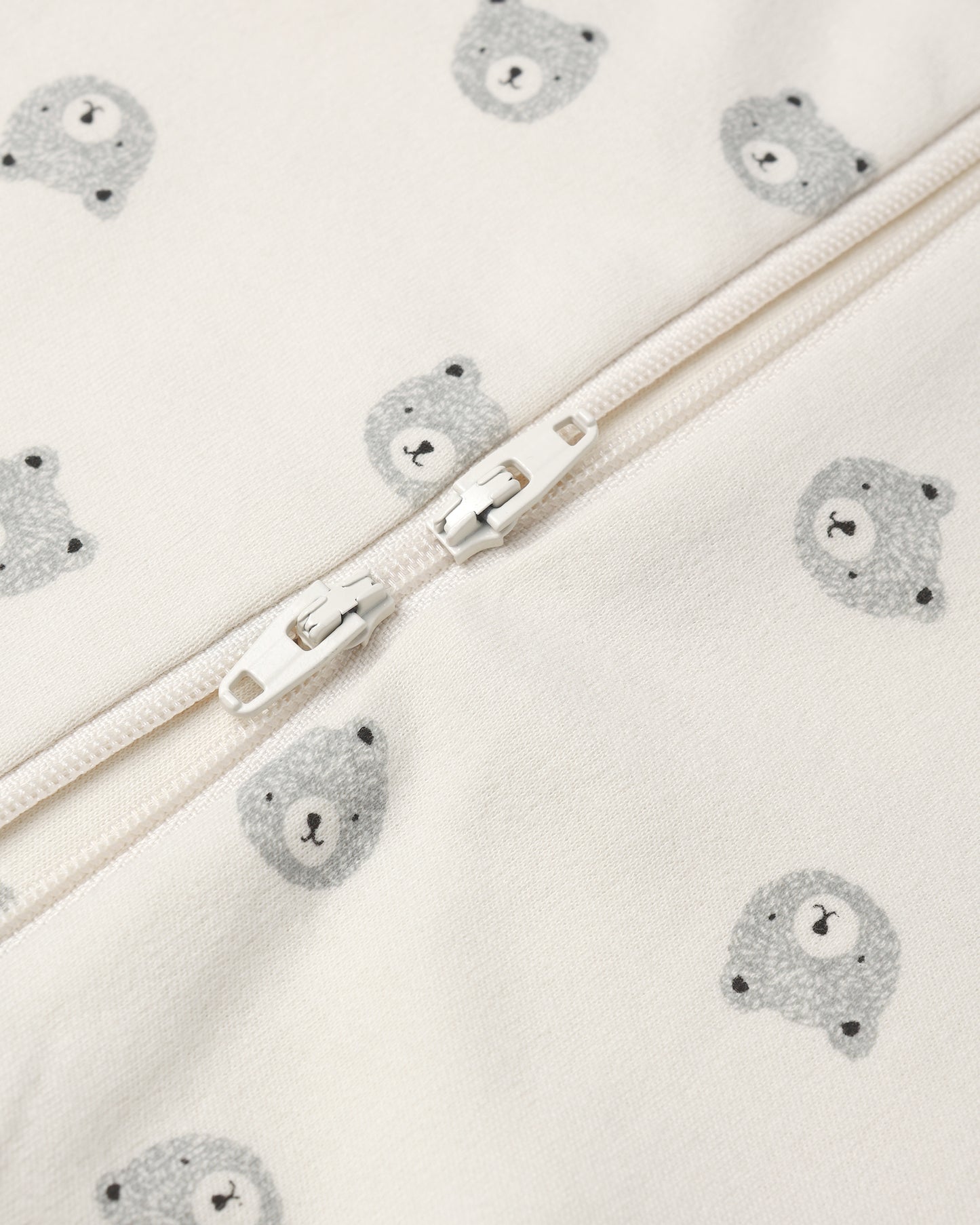 Quincy Mae Zip Long Sleeve Sleeper Footie | Bears *Pre-Order*