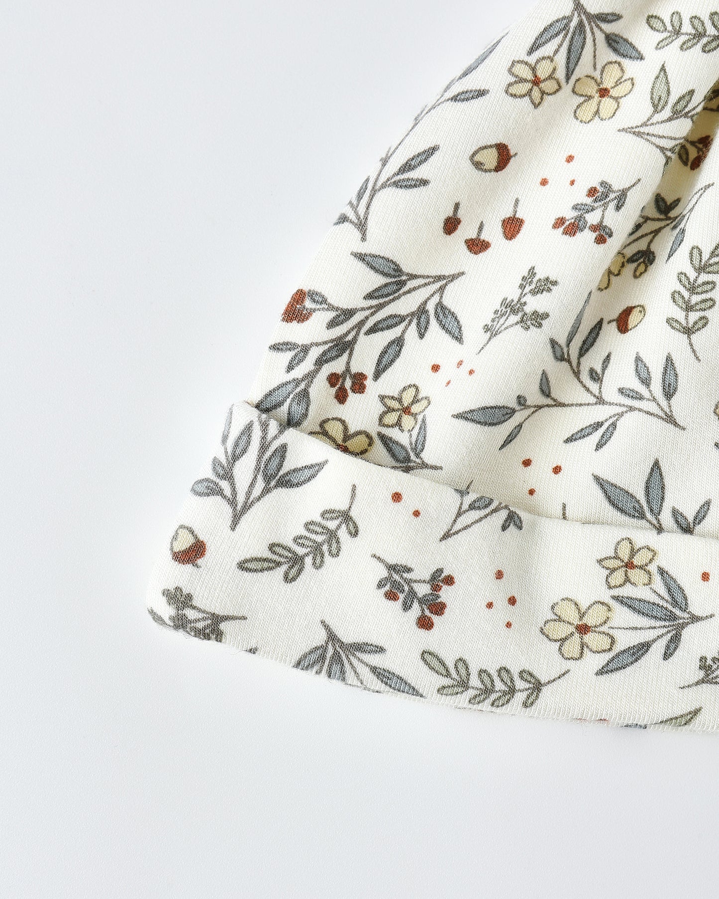 Quincy Mae Bamboo Baby Gown + Hat Set | Woodland*Pre-Order*