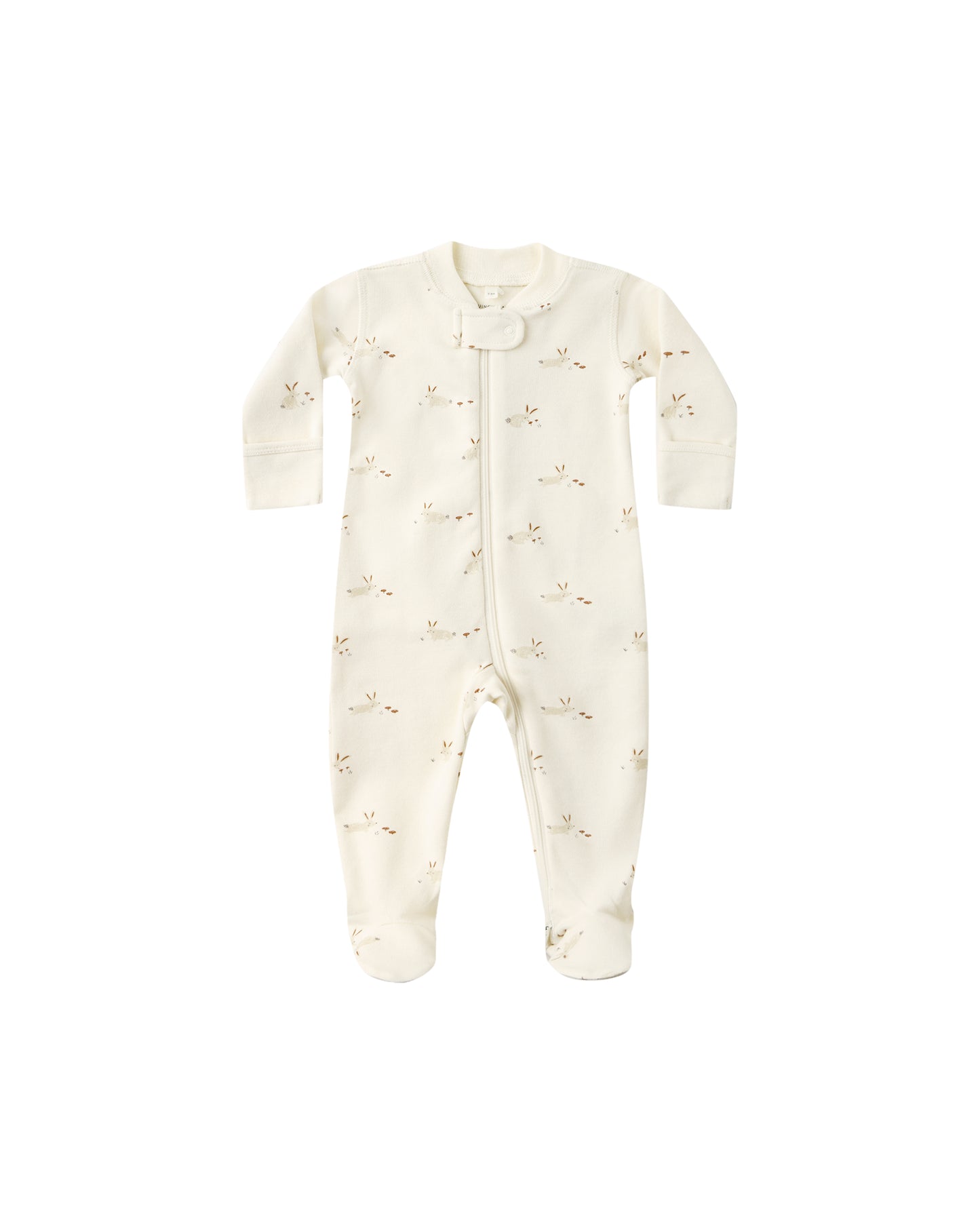 Quincy Mae Zip Long Sleeve Sleeper Footie | Bunnies *Pre-Order*