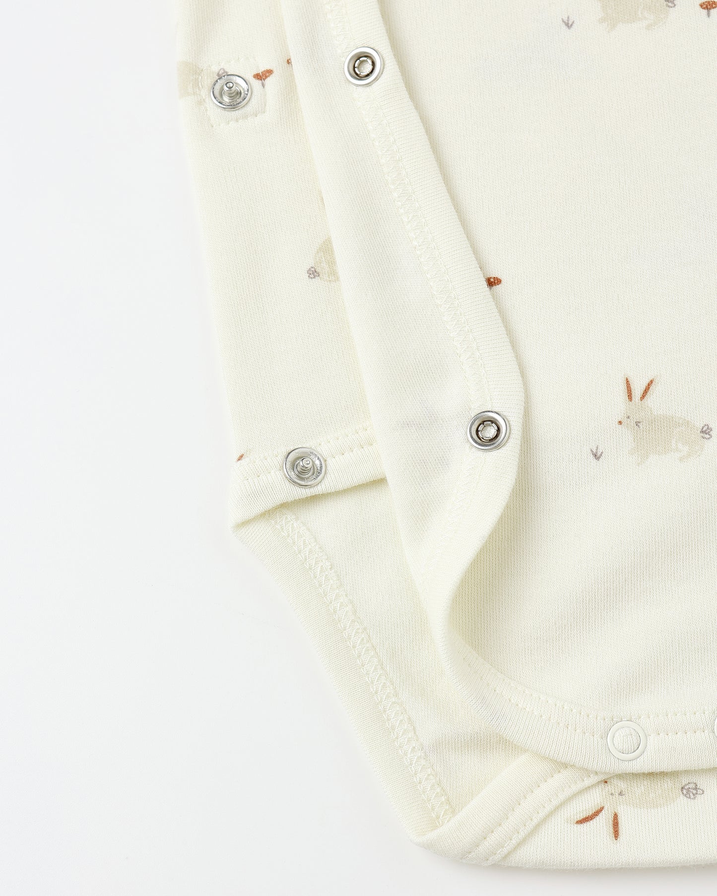 Quincy Mae Side Snap Bodysuit + Pant Set | Bunnies