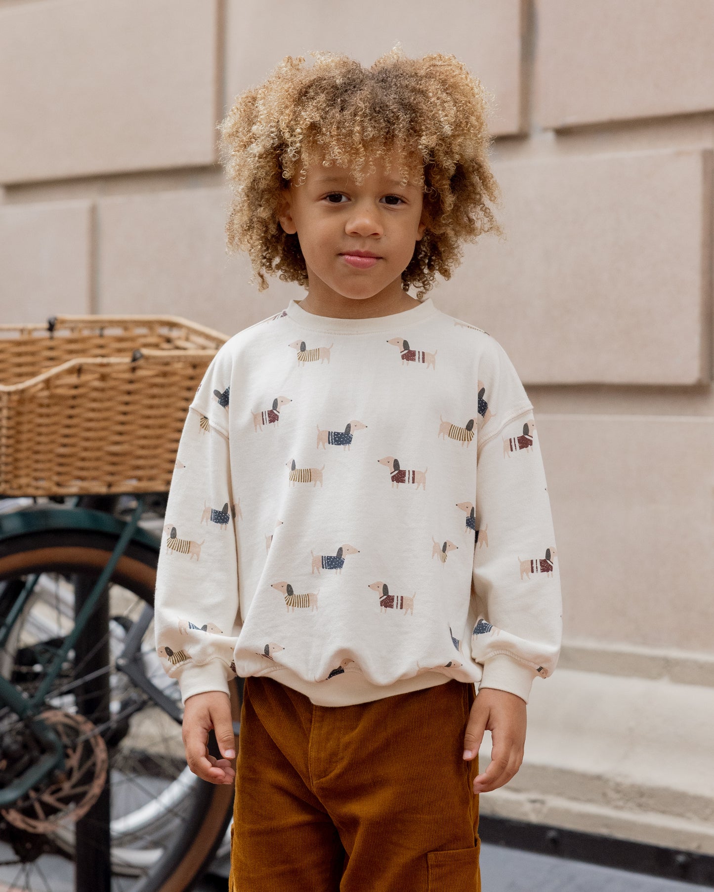 Rylee + Cru Relaxed Sweatshirt | Dachshund *Pre-Order*