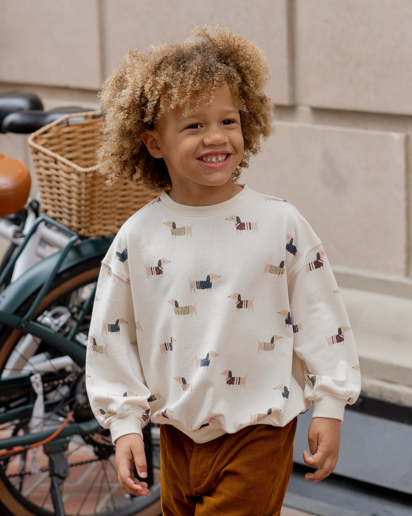 Rylee + Cru Relaxed Sweatshirt | Dachshund *Pre-Order*