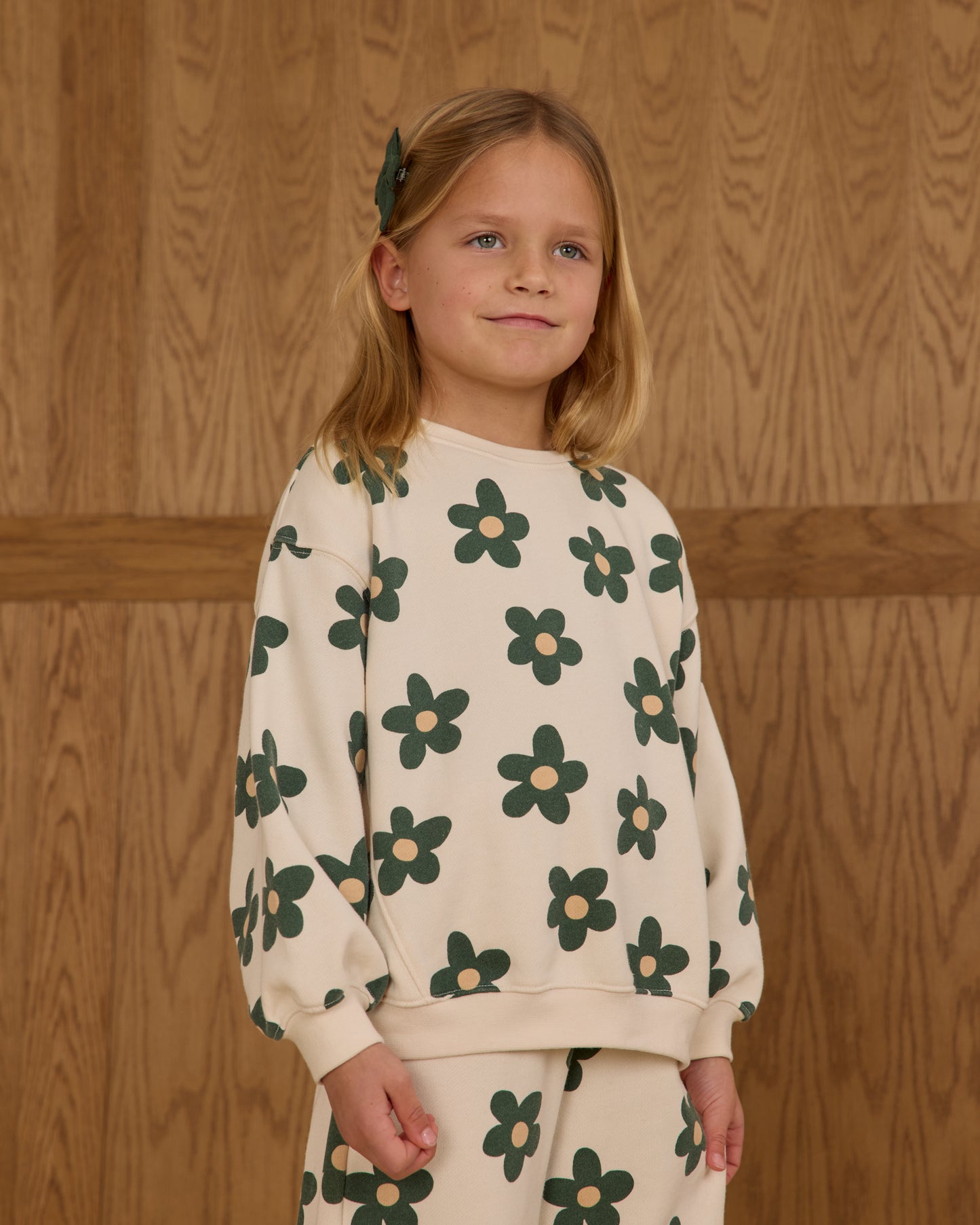 Rylee + Cru Oversized Sweatshirt Daisy