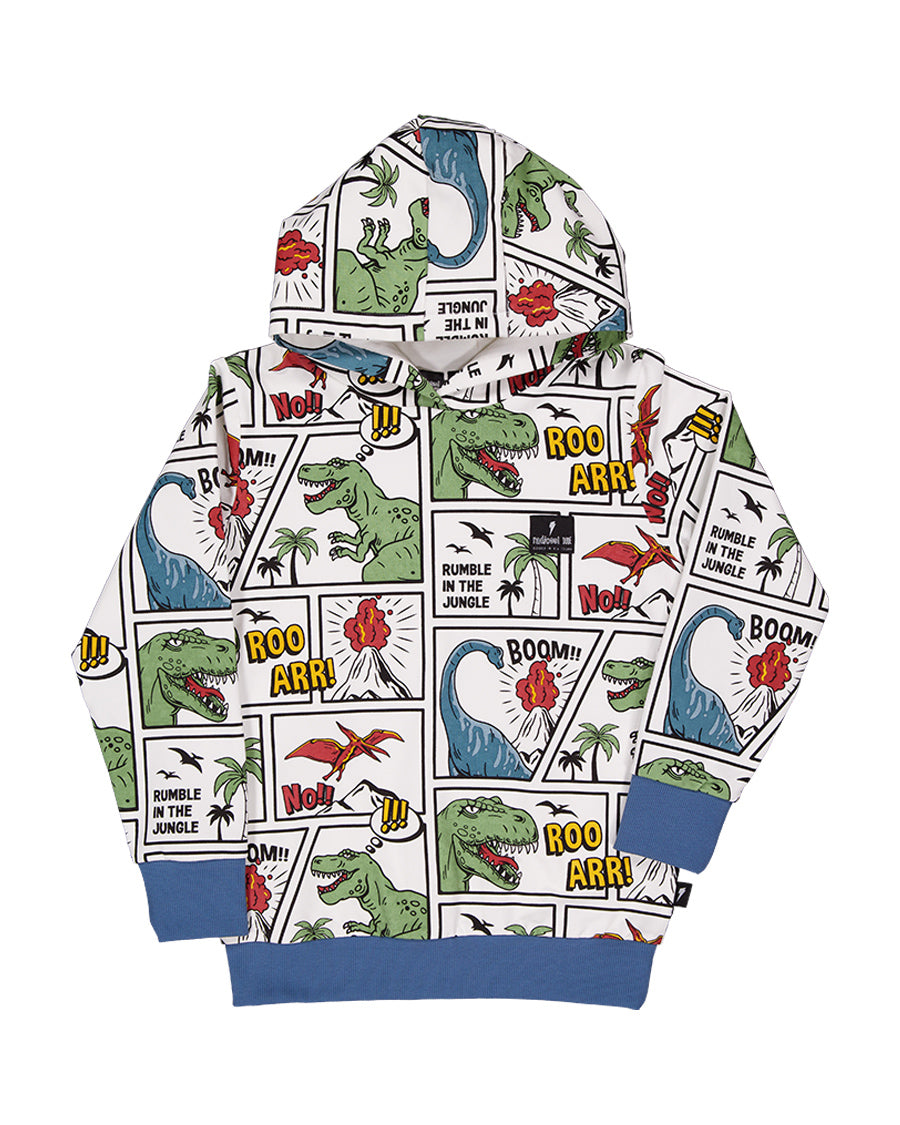 Radicool Comic Dino Hood