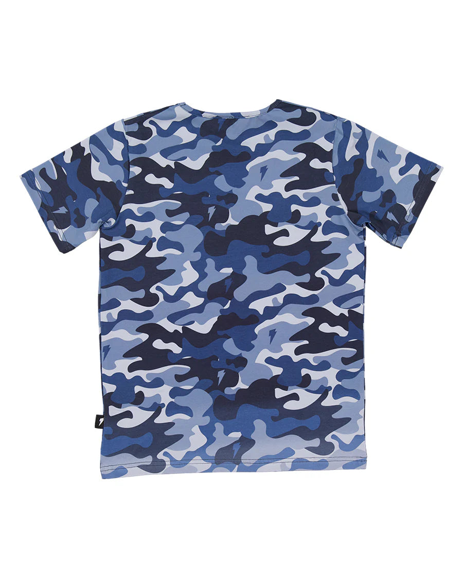 Radicool Blue Camo Tee