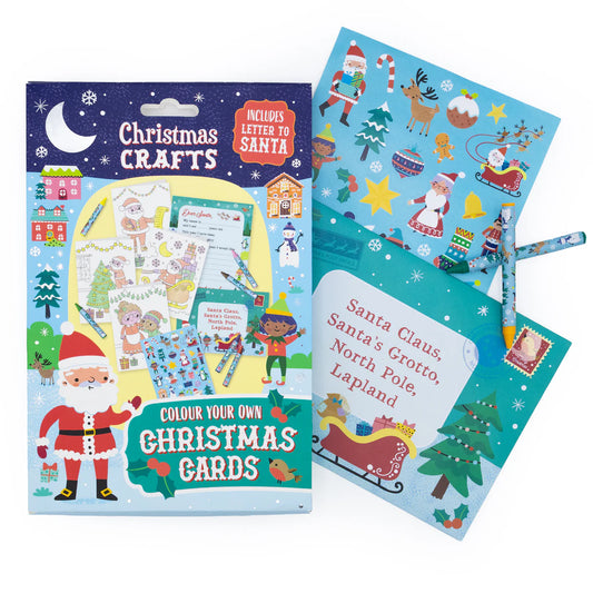 Colour Your Own Christmas Cards & Santa Letters