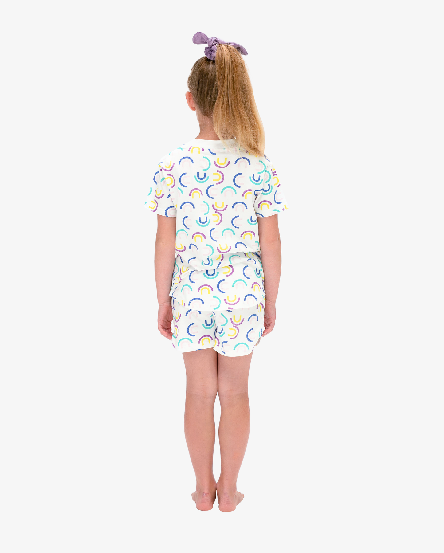The Girl Club Summer PJs Rainbows On Repeat