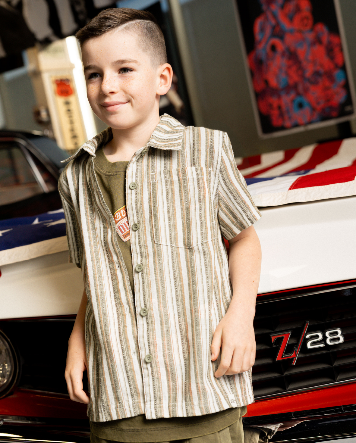 Band of Boys Retro Stripe Shirt