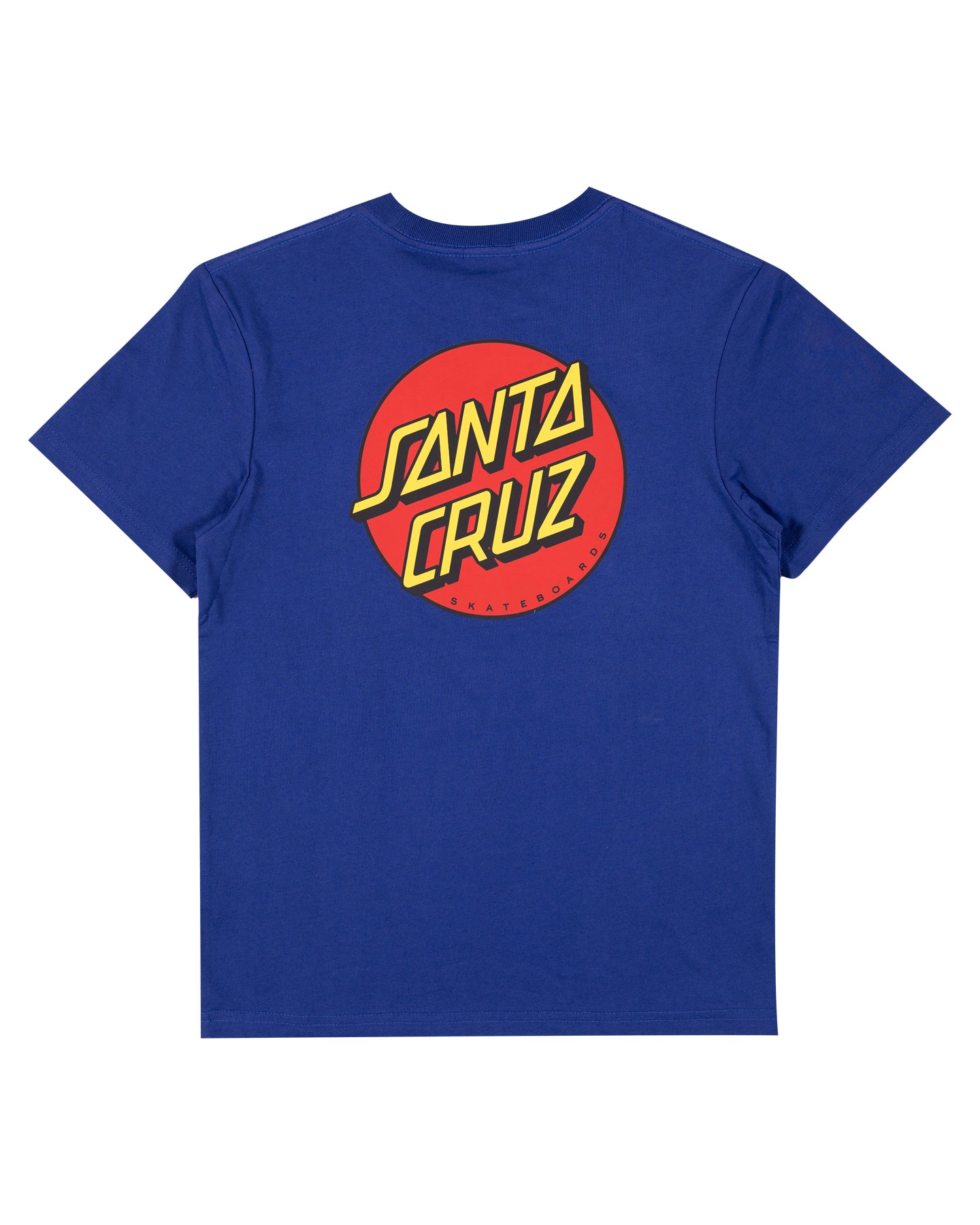 Santa Cruz Classic Dot Chest Tee Dark Blue