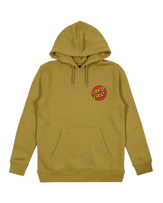 Santa Cruz Classic Dot Puff Chest Hoodie Moss