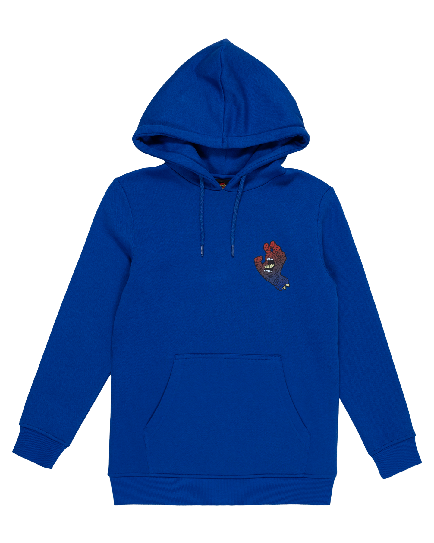 Santa Cruz Letter Hand Fade Hoodie Cobalt