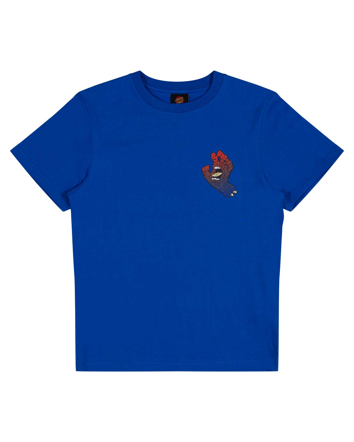 Santa Cruz Letter Hand Fade Tee Cobalt
