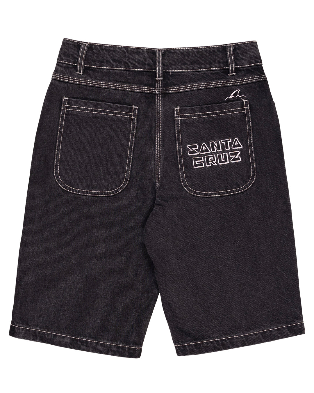 Santa Cruz Tripper Stack Jean Short Washed Black