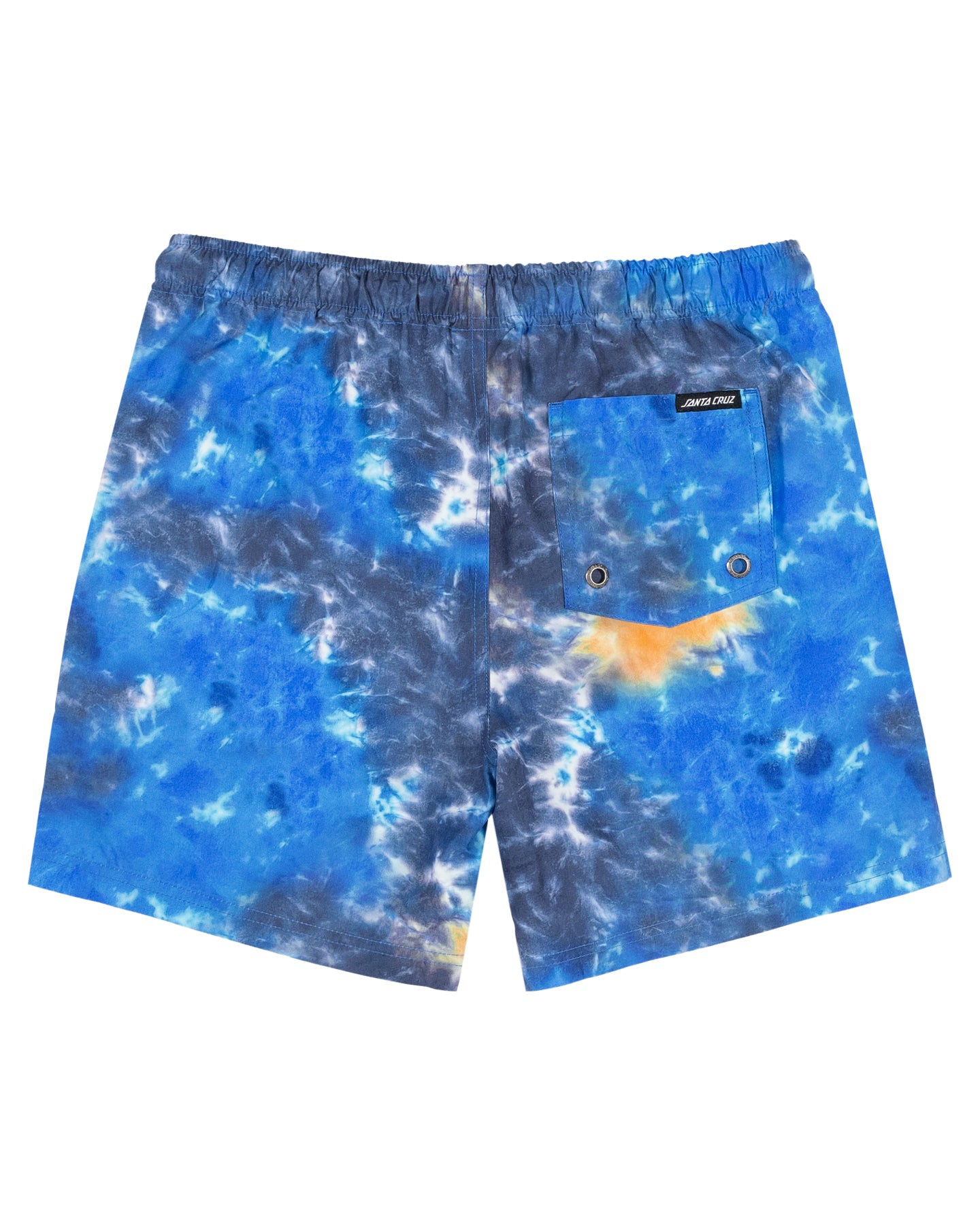 Santa Cruz Industrial Dot Mono Boardshort Blue Tie Dye
