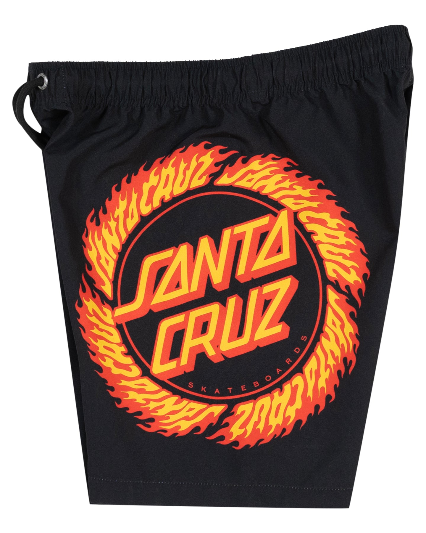 Santa Cruz Flame Ringed Dot Boardshort Black