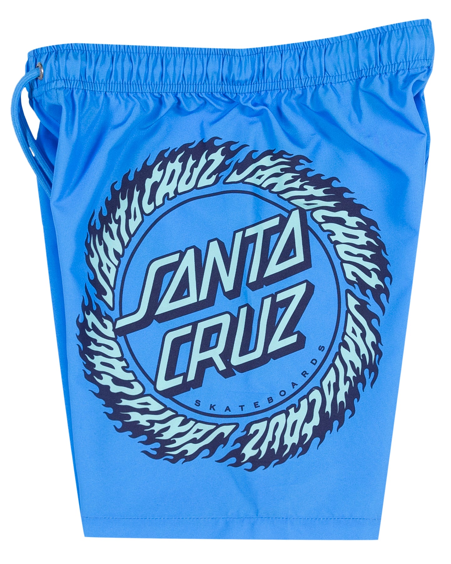 Santa Cruz Flame Ringed Dot Boardshort Blue