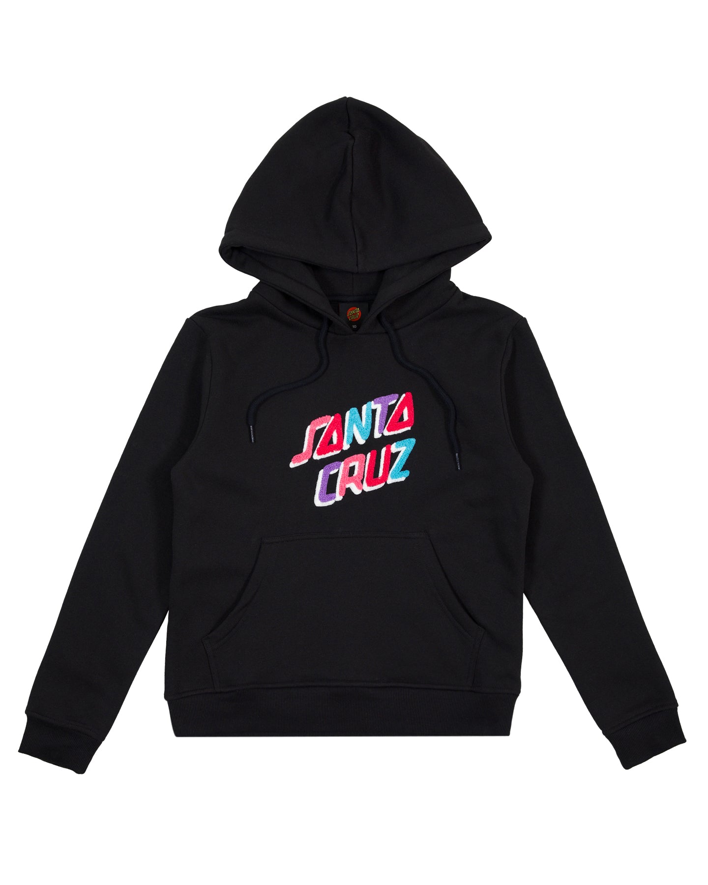 Santa Cruz Spirit Stack Strip Front Hoodie Black