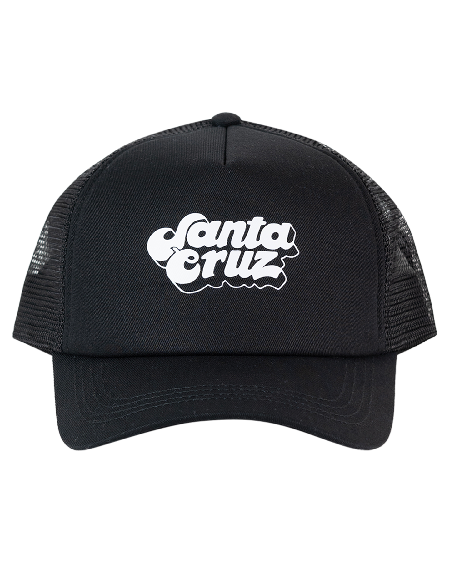 Santa Cruz Groovy Stack Trucker Cap Black