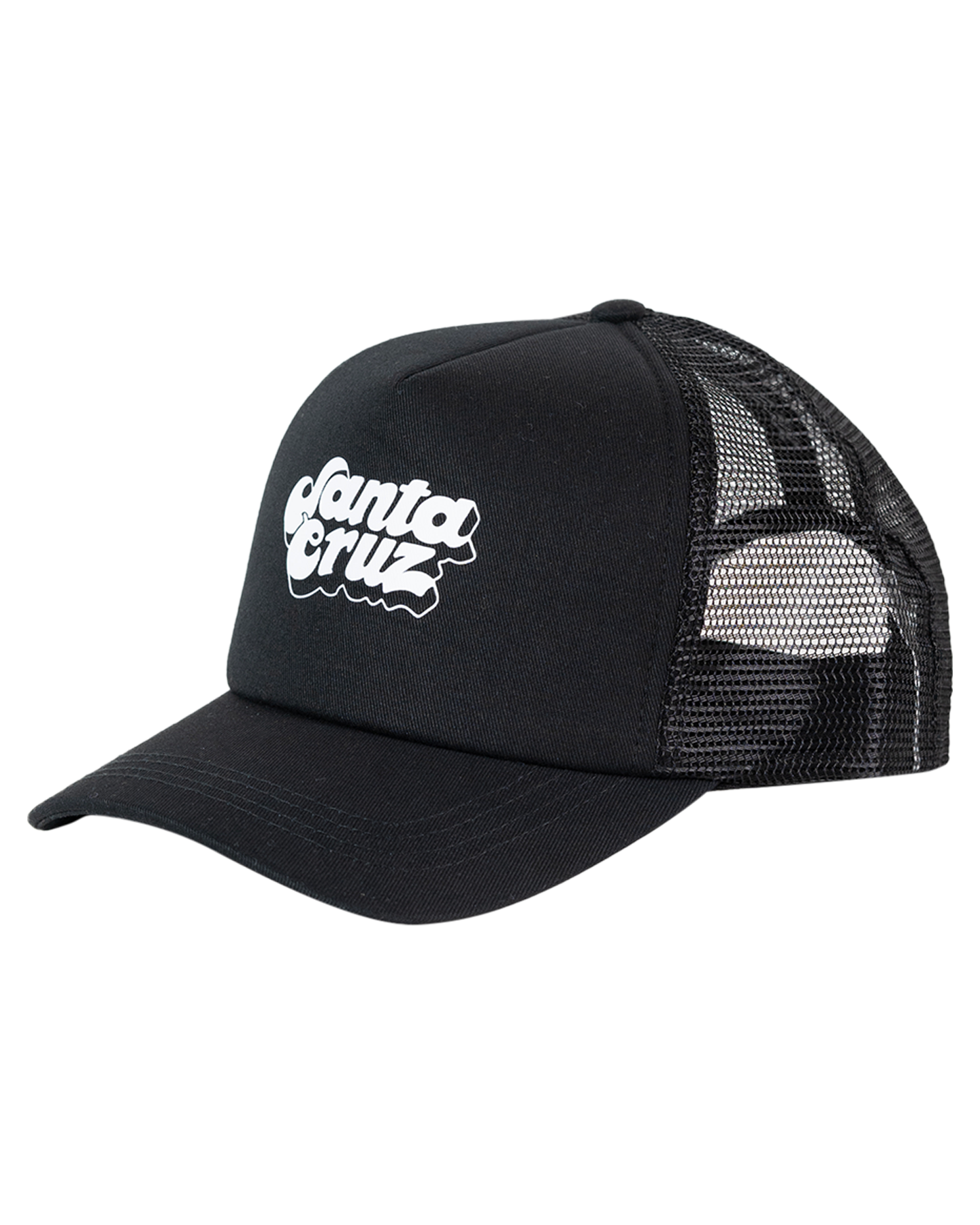Santa Cruz Groovy Stack Trucker Cap Black