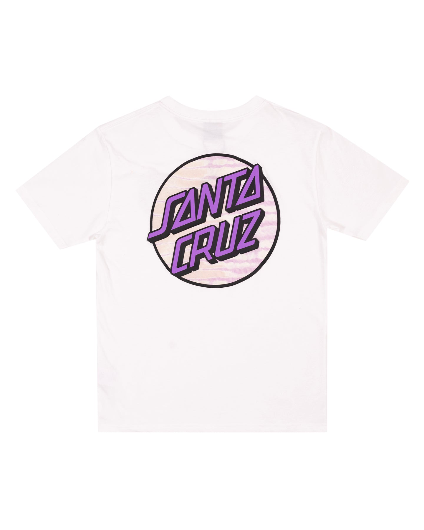 Santa Cruz Other Tie Dye Dot Oversized Tee White