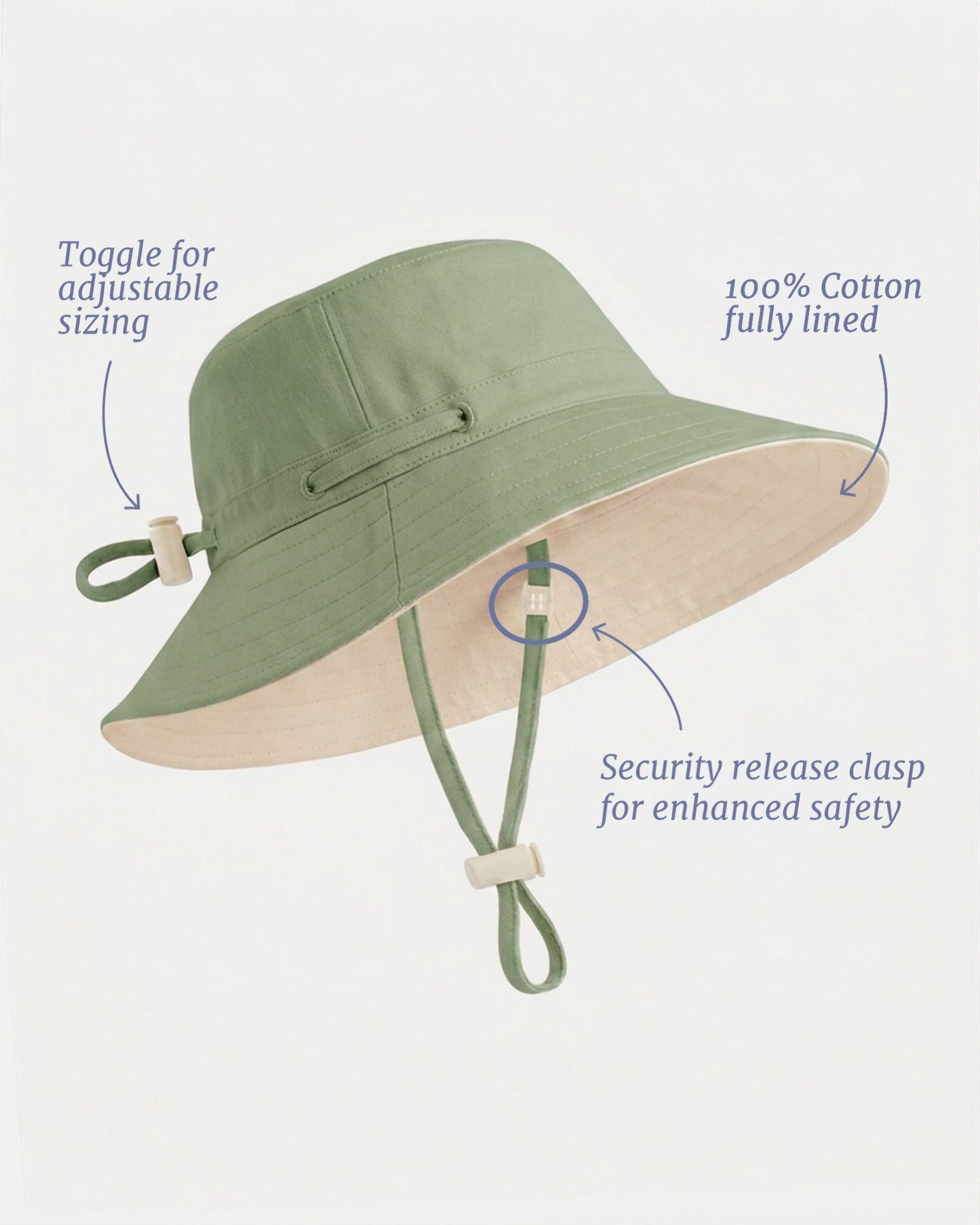 Toshi Sunhat Olly Pistachio