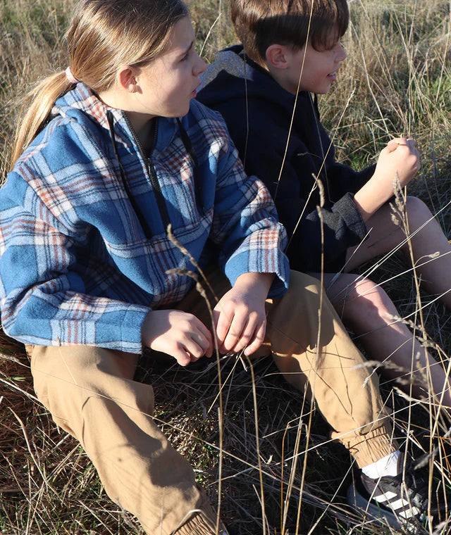 Swanndri Kid's Brixton Bush Shirt Eastcoast Check