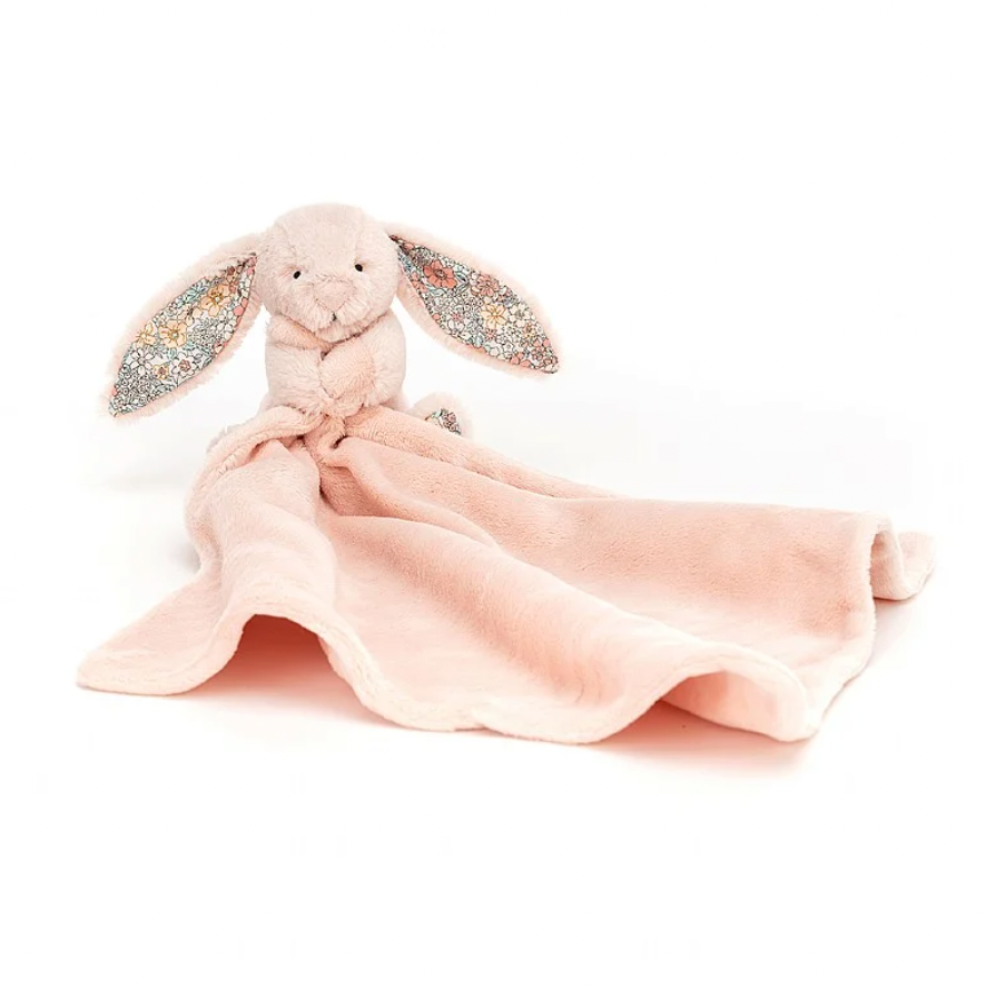 Jellycat Blossom Blush Bunny Soother Little Trooper Limited