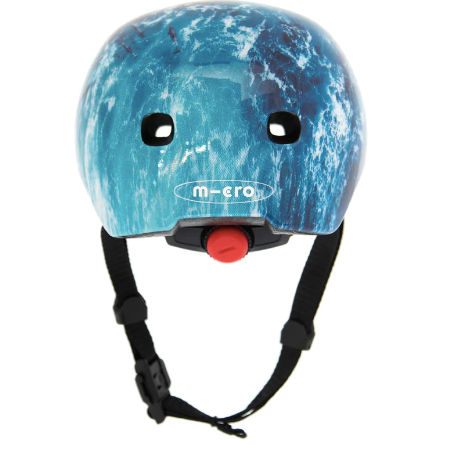 Micro Kids Helmet LED Pattern Ocean