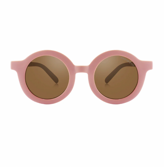 Grech & Co Original Round Sunglasses Blush Bloom