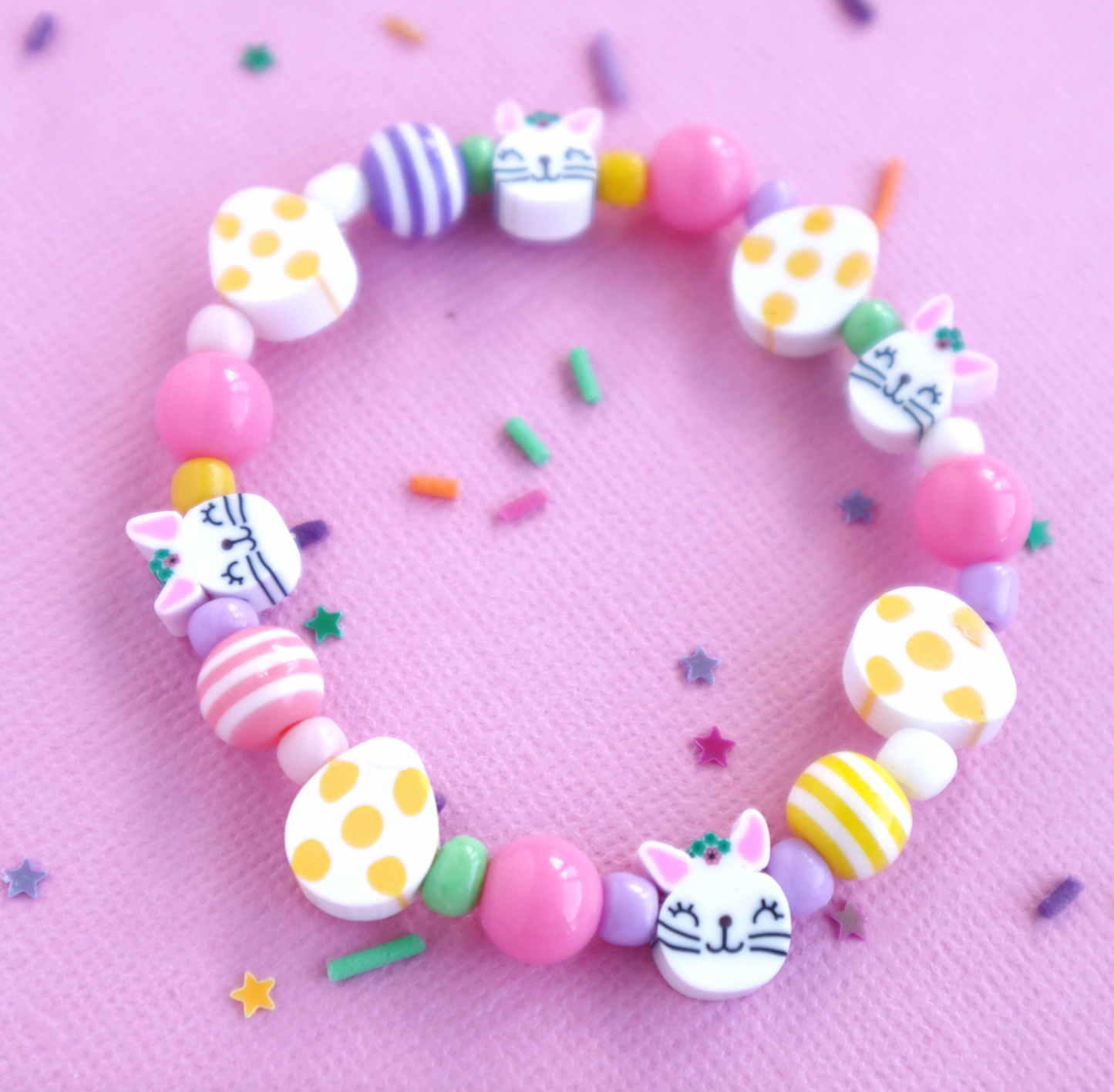 Lauren Hinkley Tea Party Bunny Elastic Bracelet
