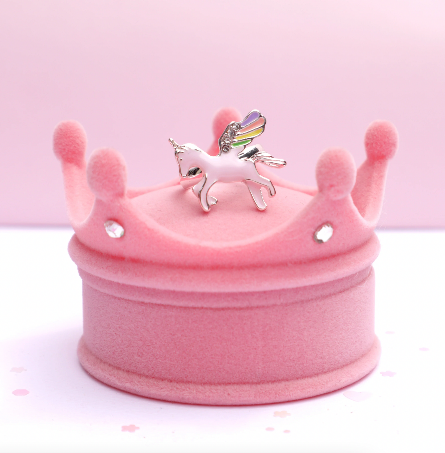Lauren Hinkley Celestial Unicorn Ring - Velvet Box