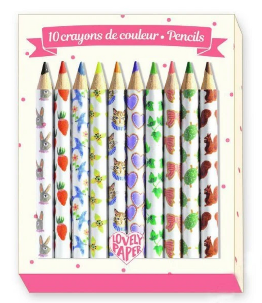Mini Coloured Pencils Aiko