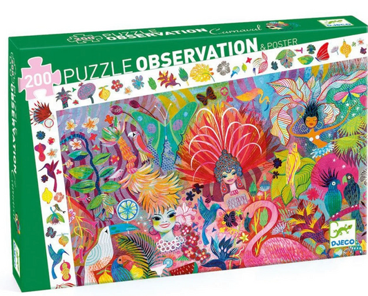 Rio Carnaval Observation Puzzle 200pce