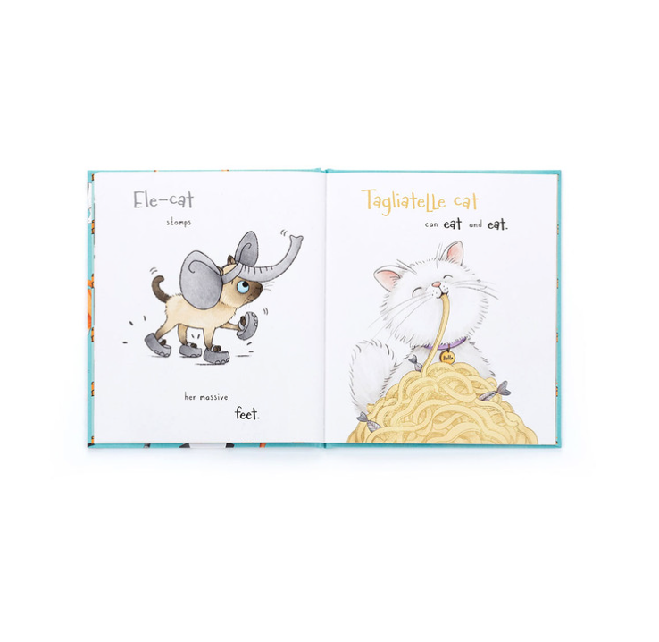 Jellycat All Kinds of Cats Book