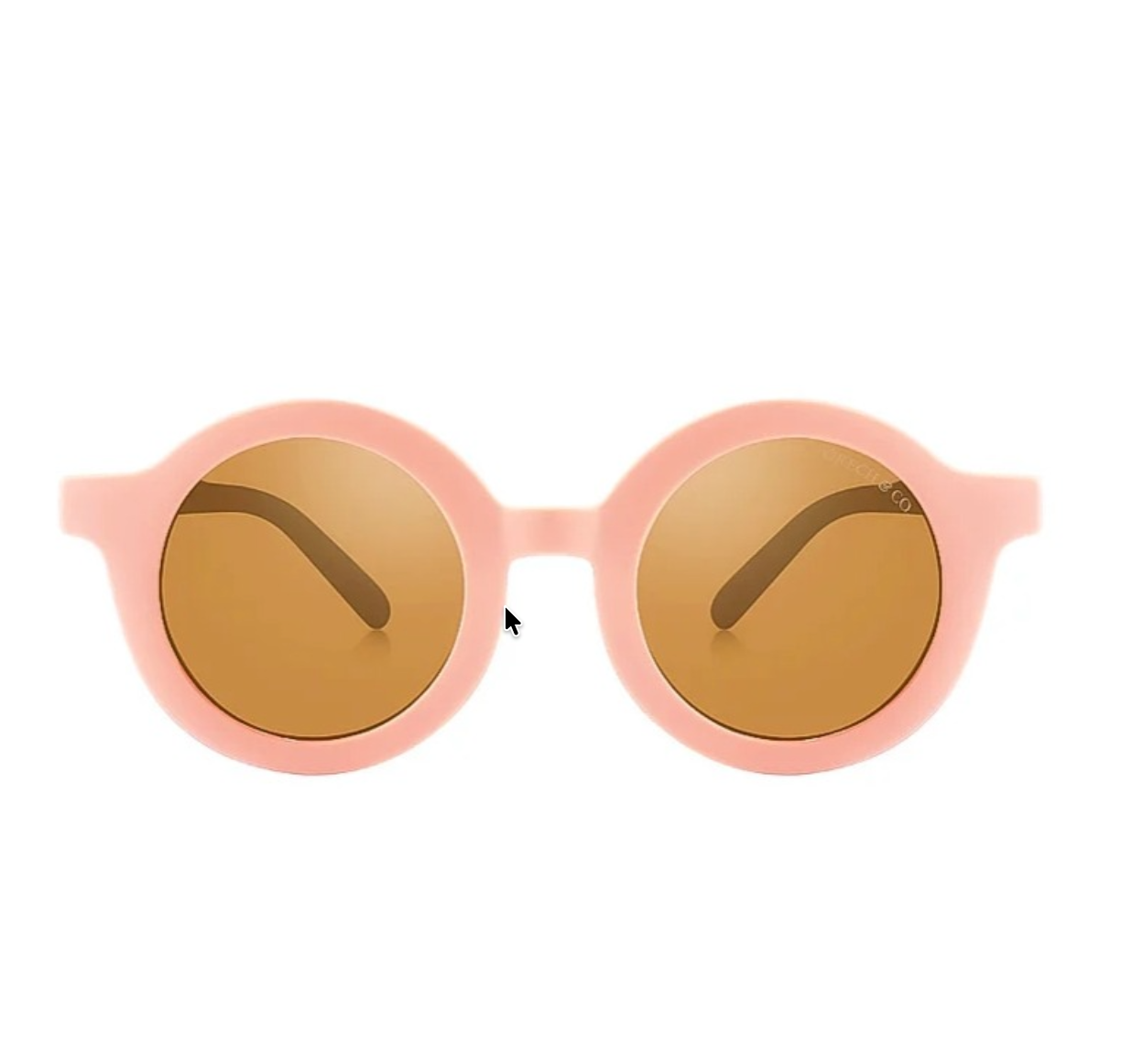 Children's Original Round Sunglasses, Mellow Yellow