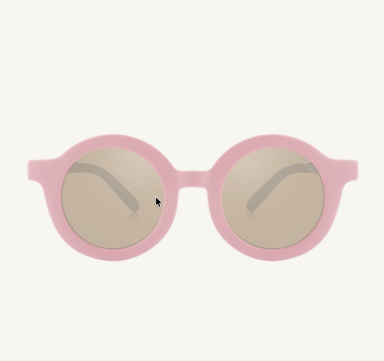 Children's Original Round Sunglasses, Mellow Yellow main image 1