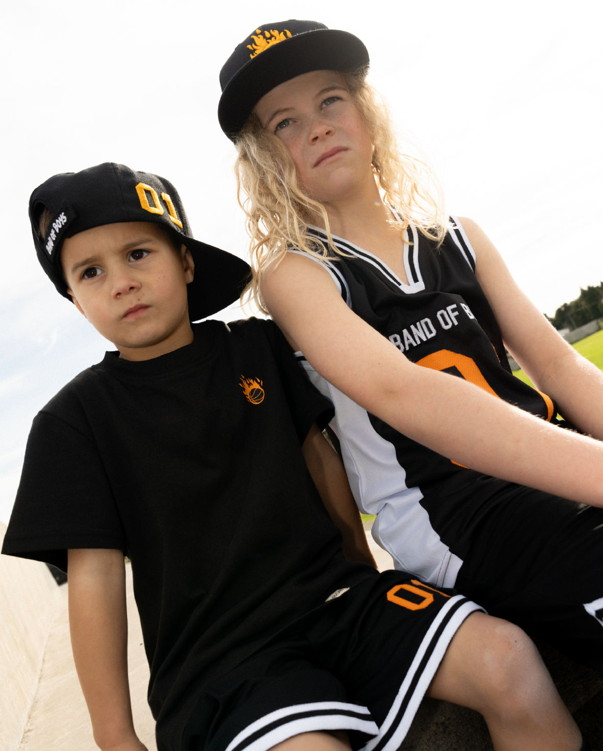 Band of Boys Slam Dunk Flat Peak Cap