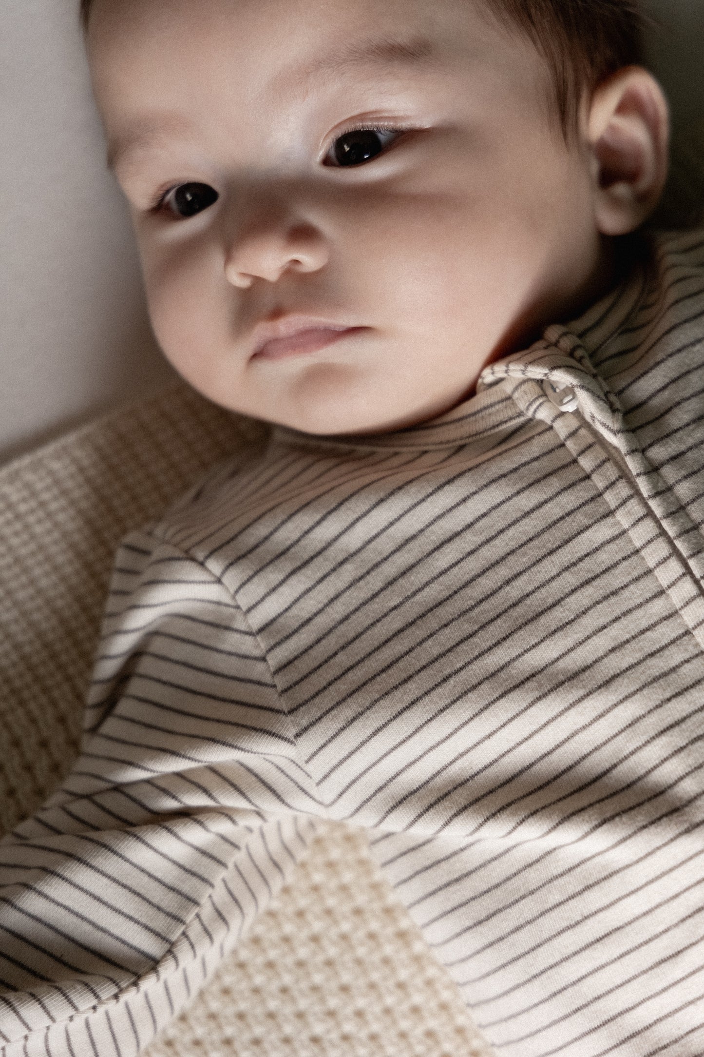 Nature Baby Dreamlands Suit Mushroom Pinstripe