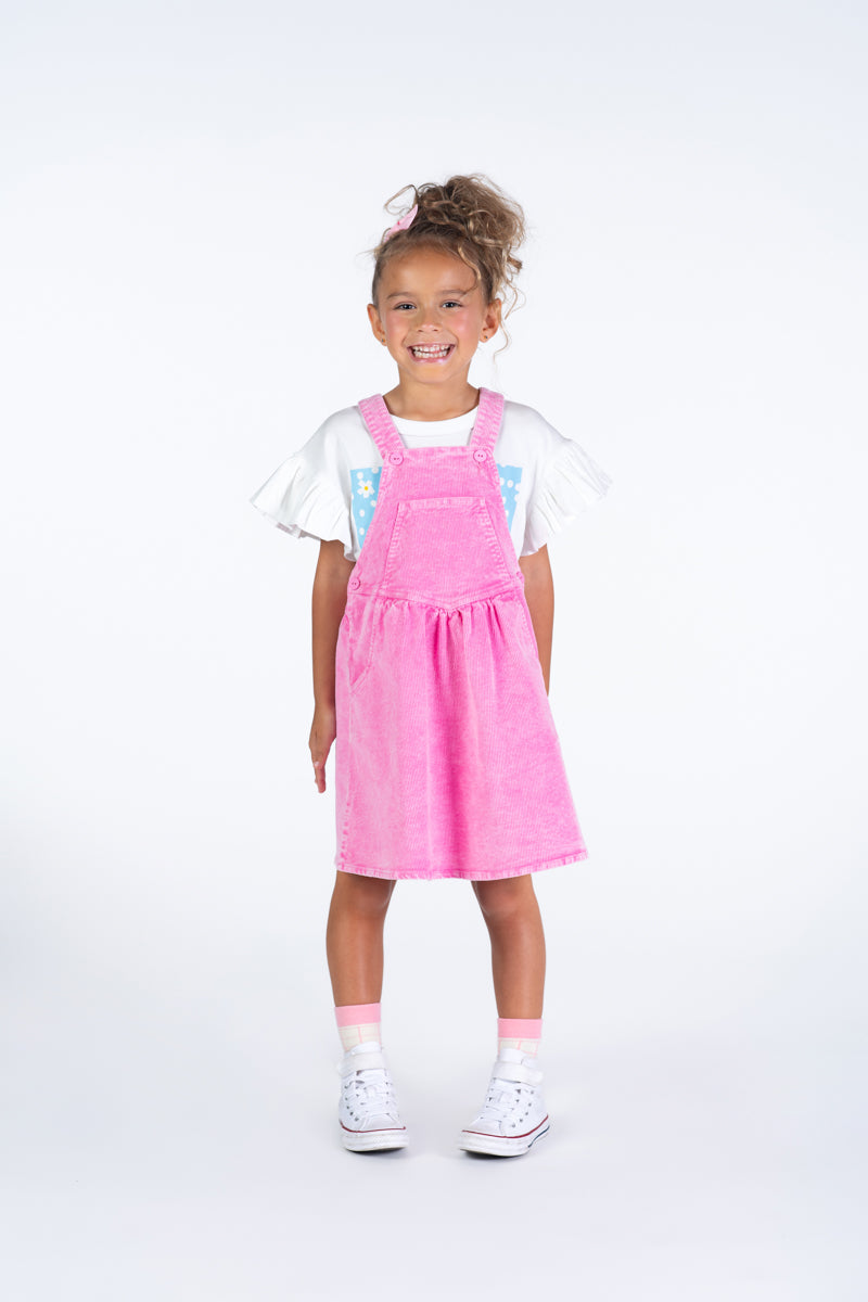 Rock Your Kid Pink Cord Dress