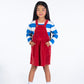 Rock Your Kid Red Cord Dress