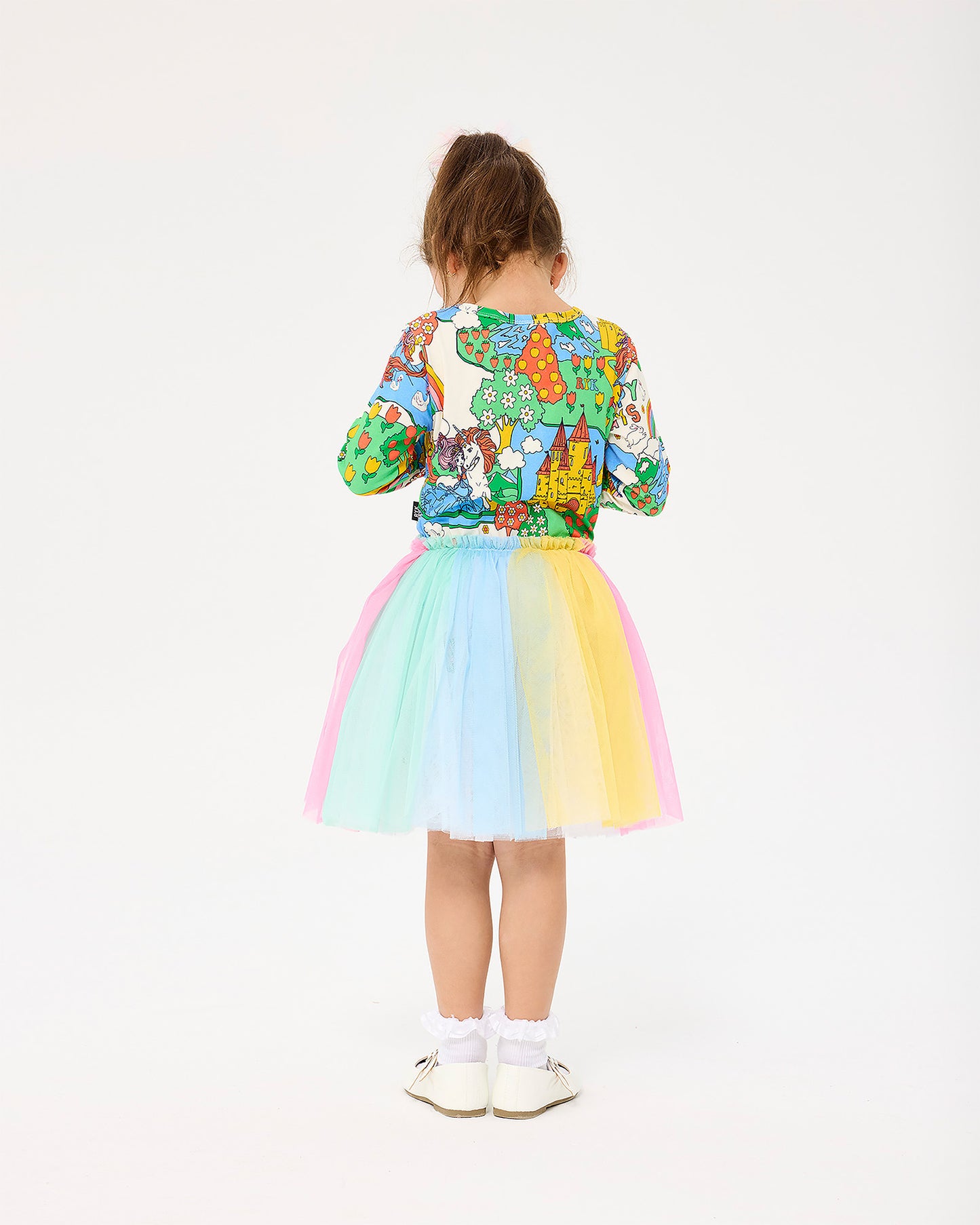 Rock Your Kid Happy Land Waisted Circus Dress
