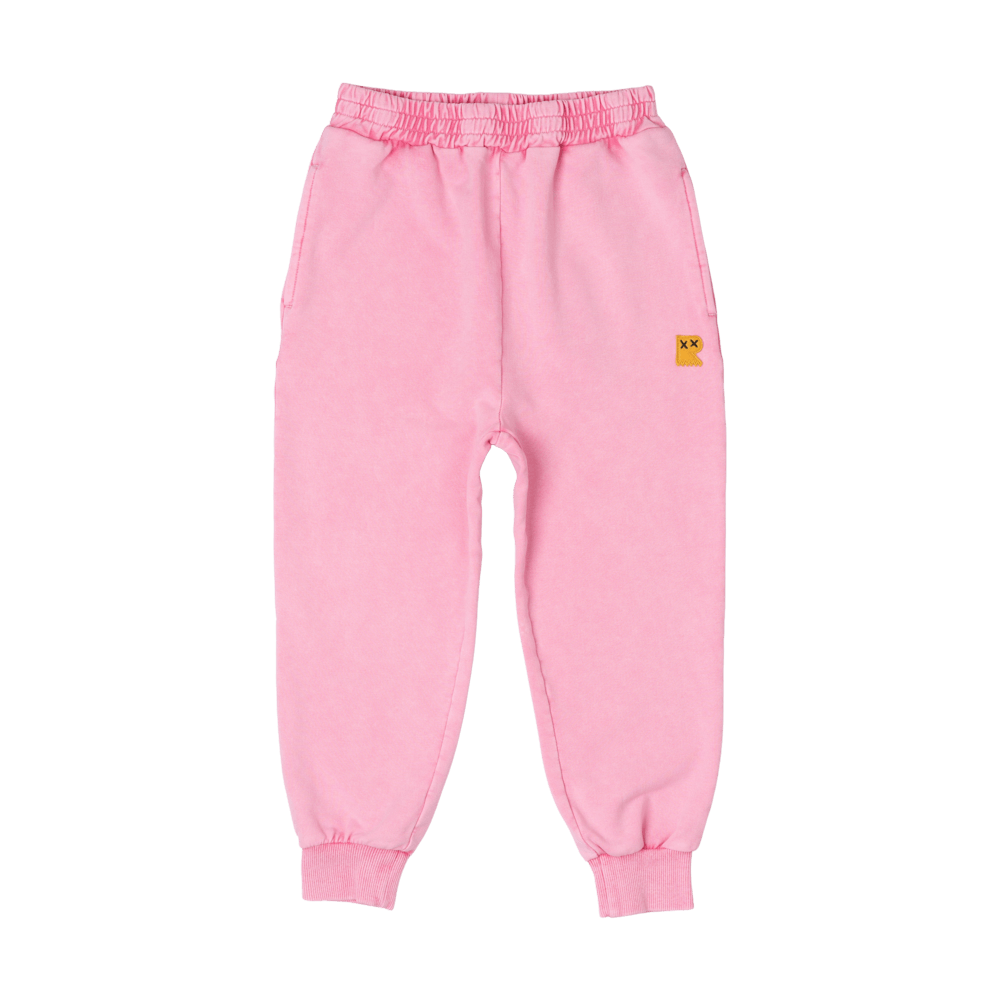 Pink sweatpants kids sale