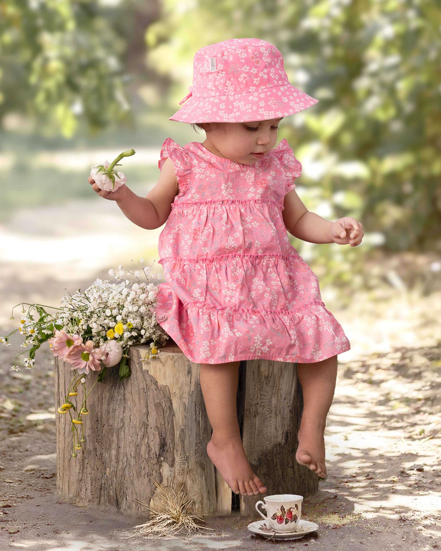 Toshi Sunhat Acacia Scarlet