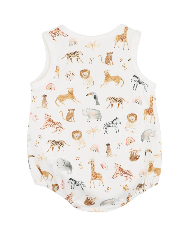 Minihaha Billie Print Organic Bodysuit